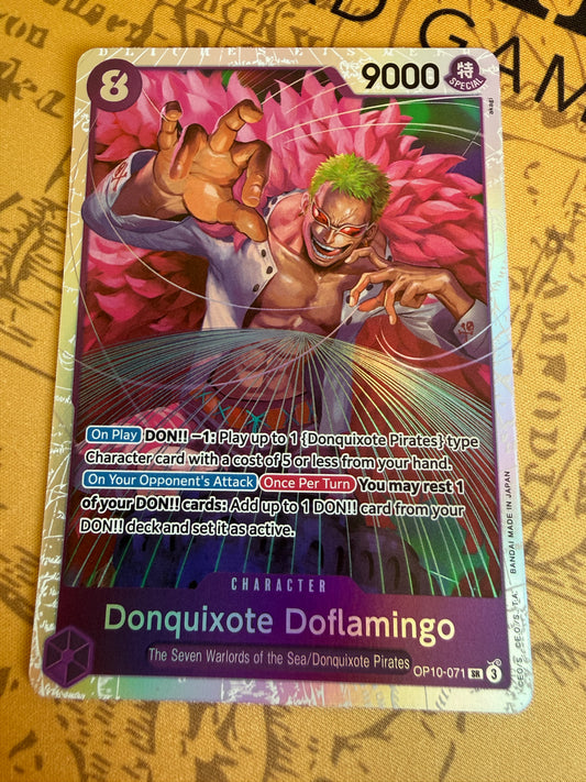 One Piece | English | Donquixote Doflamingo OP10-071 SR