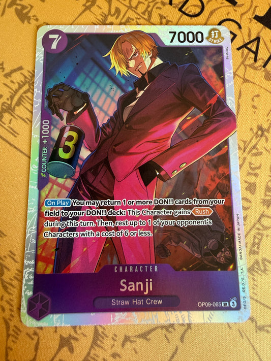 One Piece | English | Sanji OP09-065 SR
