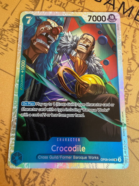 One Piece | English | Crocodile OP09-046 SR
