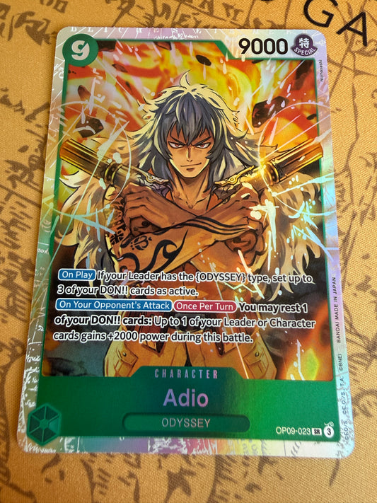 One Piece | English | Adio OP09-023 SR