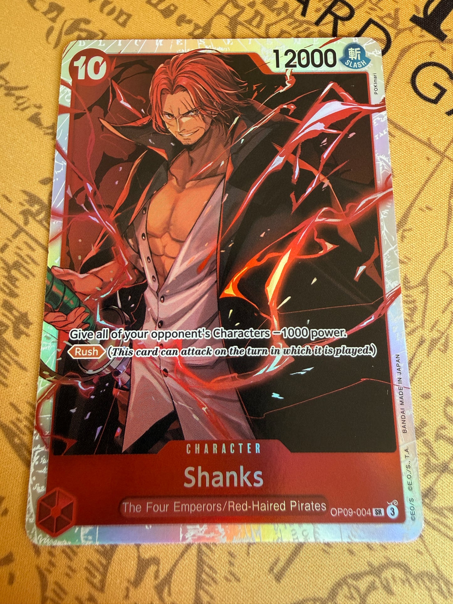 One Piece | English | Shanks OP09-004 SR