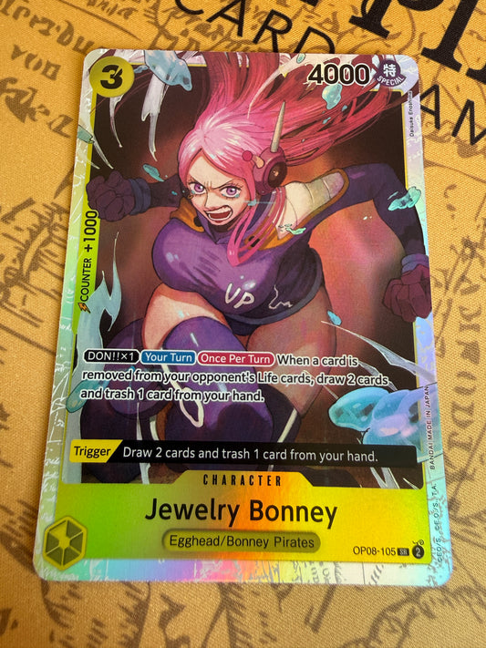 One Piece | English | Jewelry Bonney OP08-105 SR