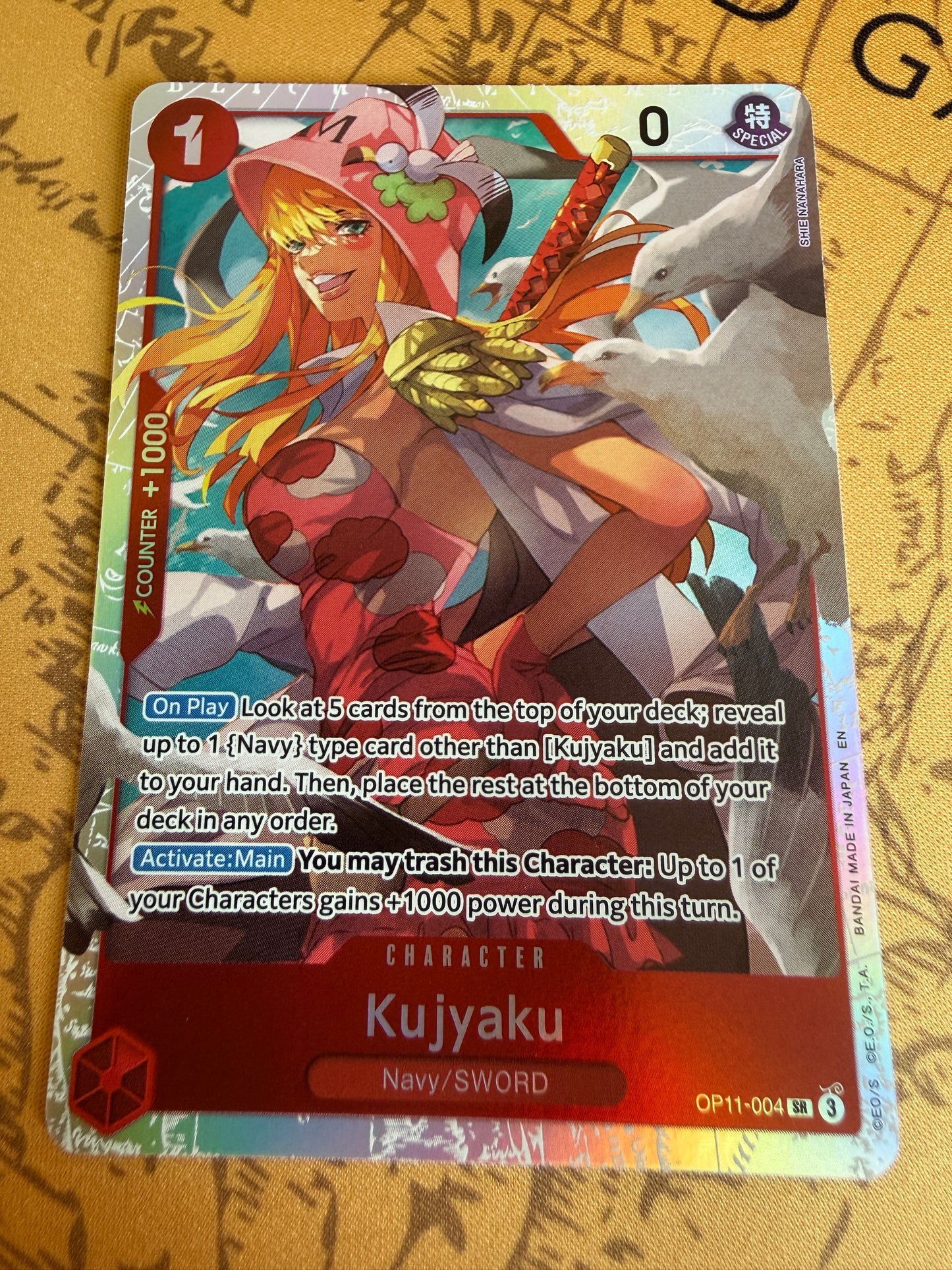 One Piece | English | Kujyaku OP11-004 SR