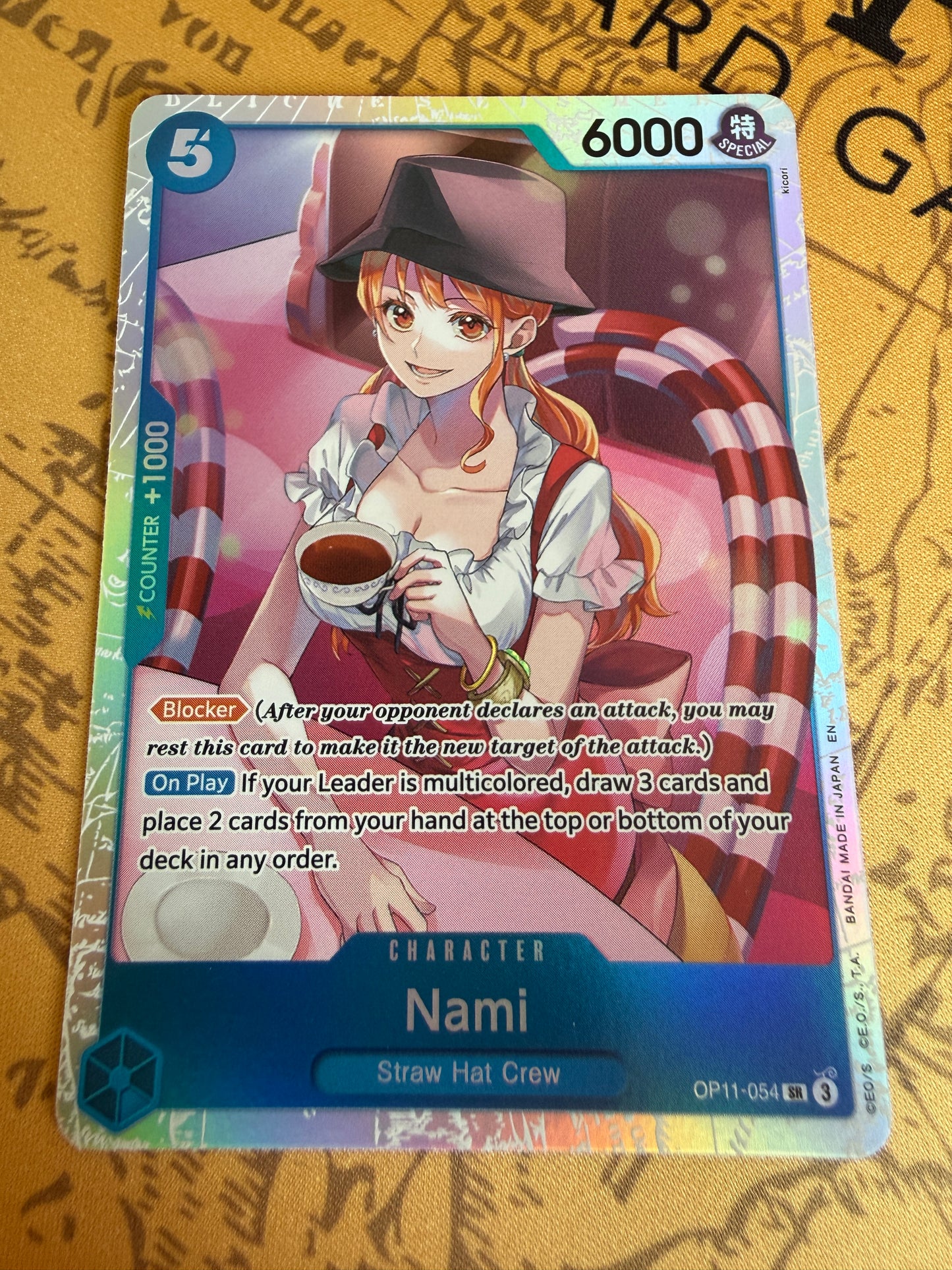 One Piece | English | Nami OP11-054 SR