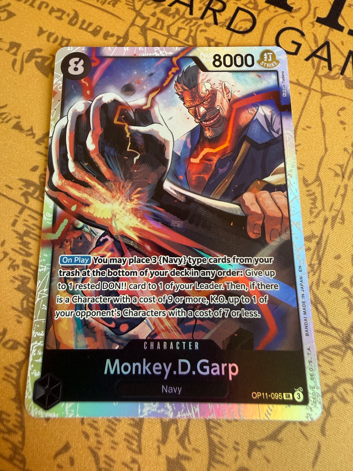 One Piece | English | Monkey D Garp OP11-095 SR