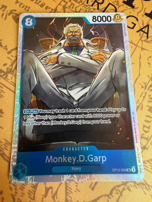 One Piece | English | Monkey D Garp OP12-056 SR