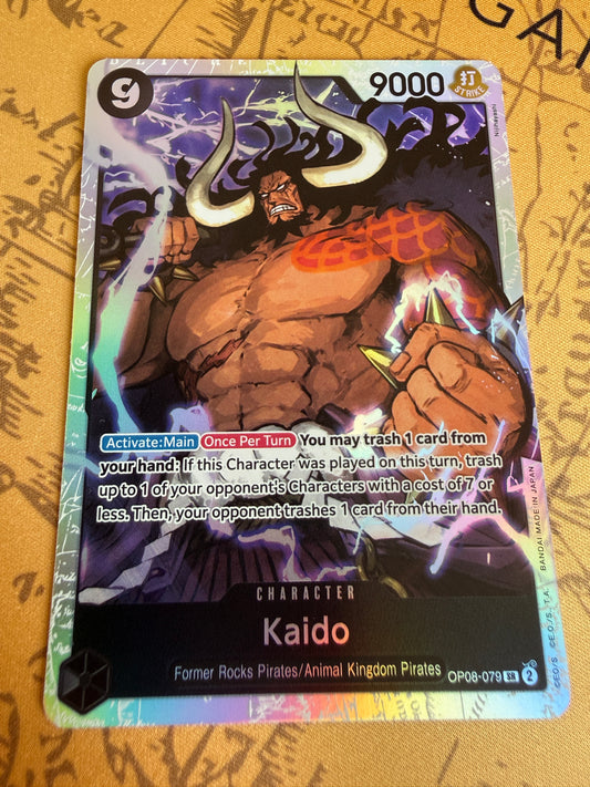 One Piece | English | Kaido OP08-079 SR