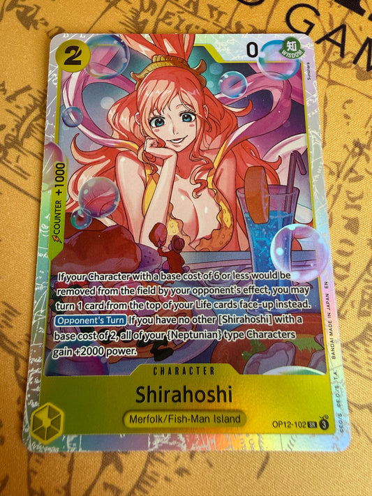 One Piece | English | Shirahoshi OP12-102 SR