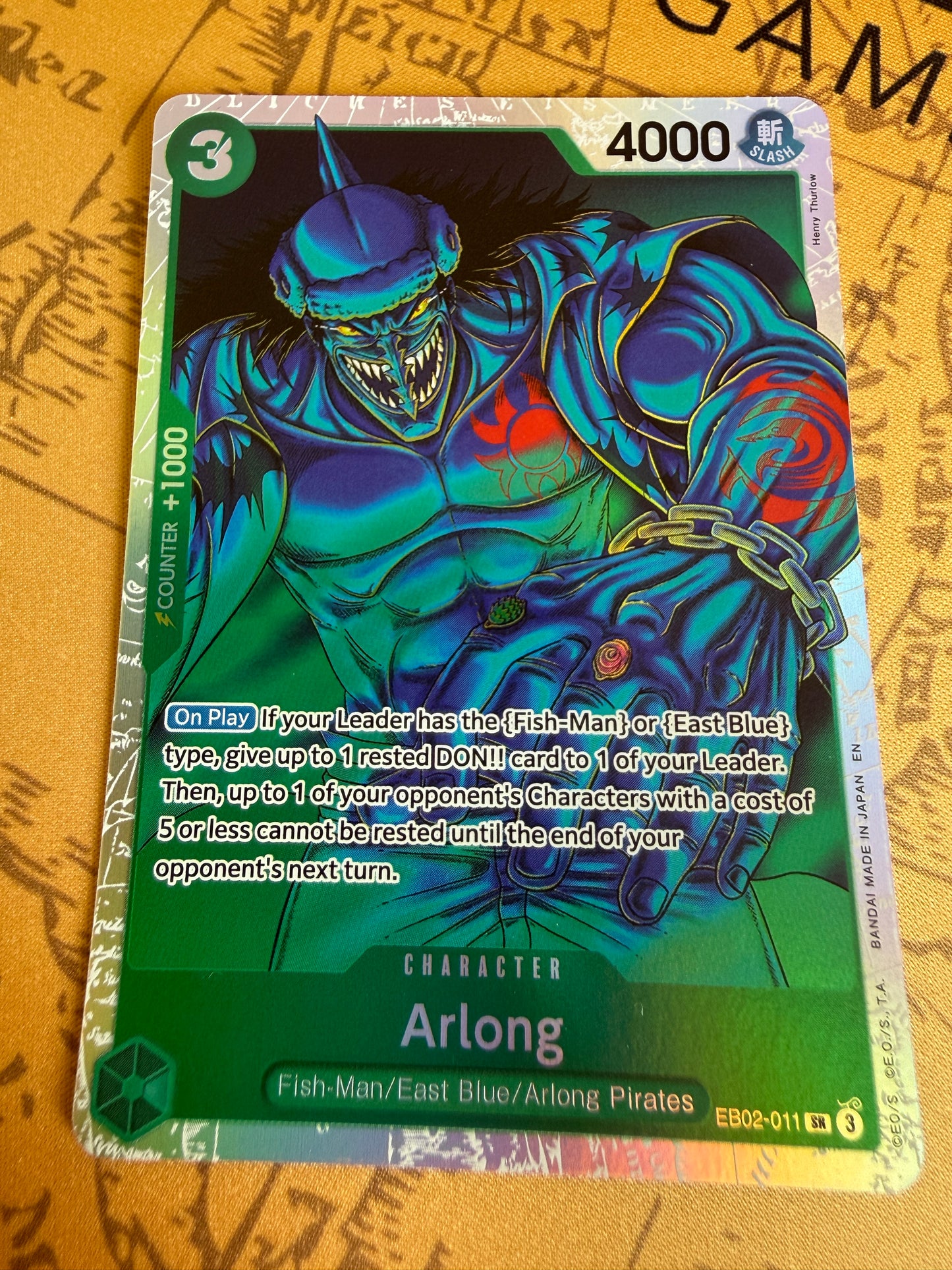 One Piece | English | Arlong EB02-011 SR