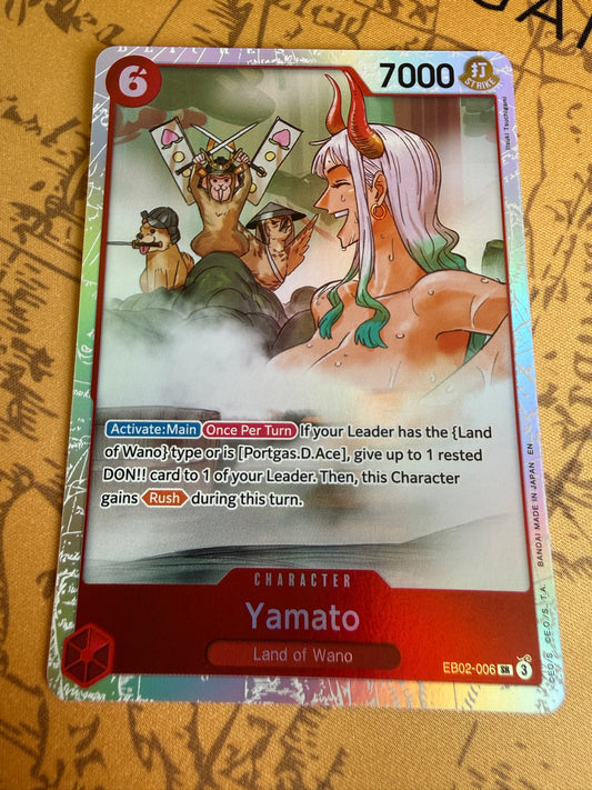 One Piece | English | Yamato EB02-006 SR