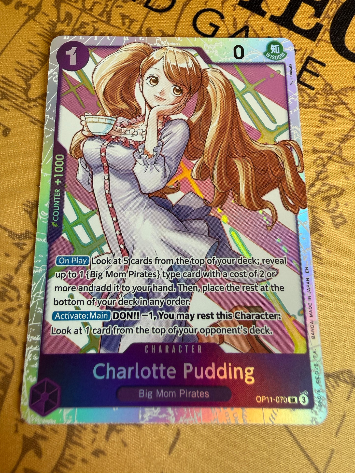 One Piece | English | Charlotte Pudding OP11-070 SR