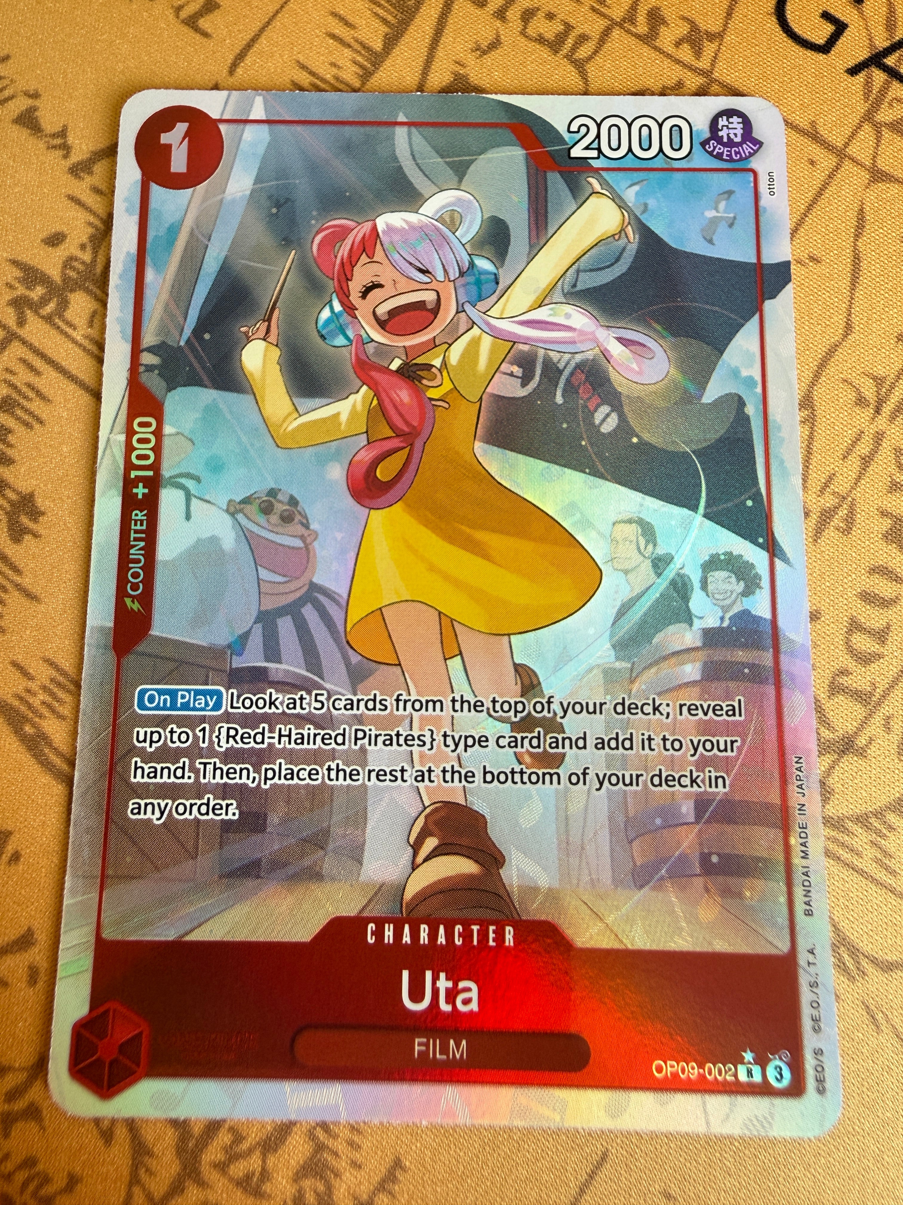 集英社 - ONE PIECE  UTA One Piece | English | Uta OP09-002 R* Alternate Art – TCG DEX UK