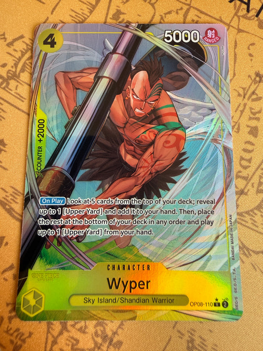 One Piece | English | Wyper OP08-110 R* Alternate Art