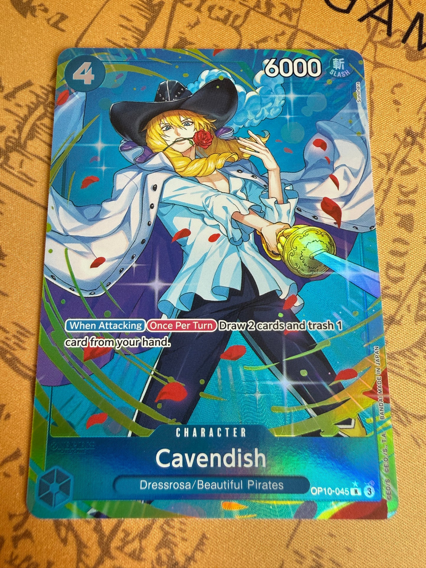 One Piece | English | Cavendish OP10-045 R* Alternate Art