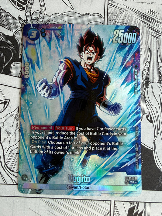 Vegito [Alternate Art] FB02-061 Dragon Ball Fusion World Blazing Aura