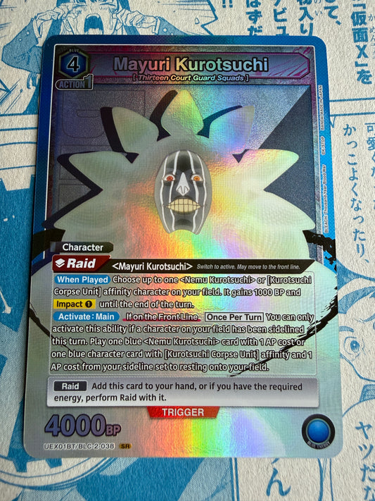 Union Arena TCG | BLEACH Thousand-Year Blood War | Mayuri Kurotsuchi | UEX01BT/BLC-2-038 SR