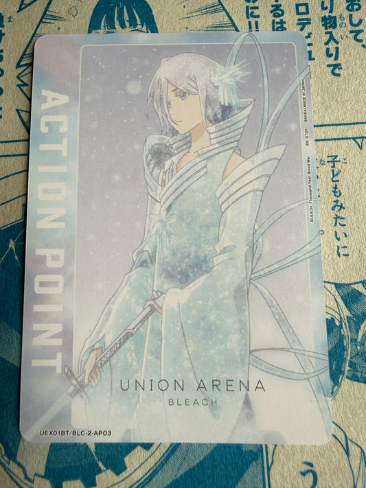 Union Arena TCG | BLEACH Thousand-Year Blood War | Action Point Card (AP03) | UEX01BT/BLC-2-AP03