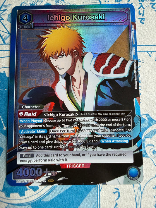 Union Arena TCG | BLEACH Thousand-Year Blood War | Ichigo Kurosaki SR UEX01BT/BLC-2-019