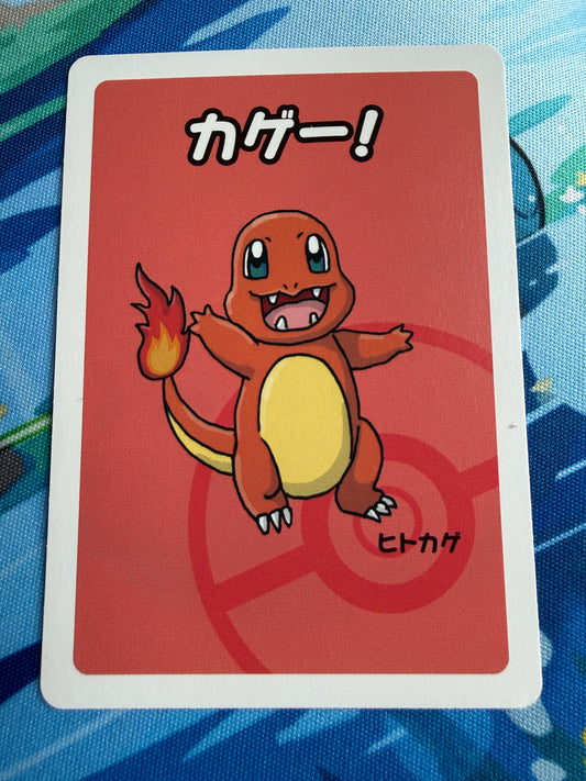Charmander Pokemon Japanese Old Maid