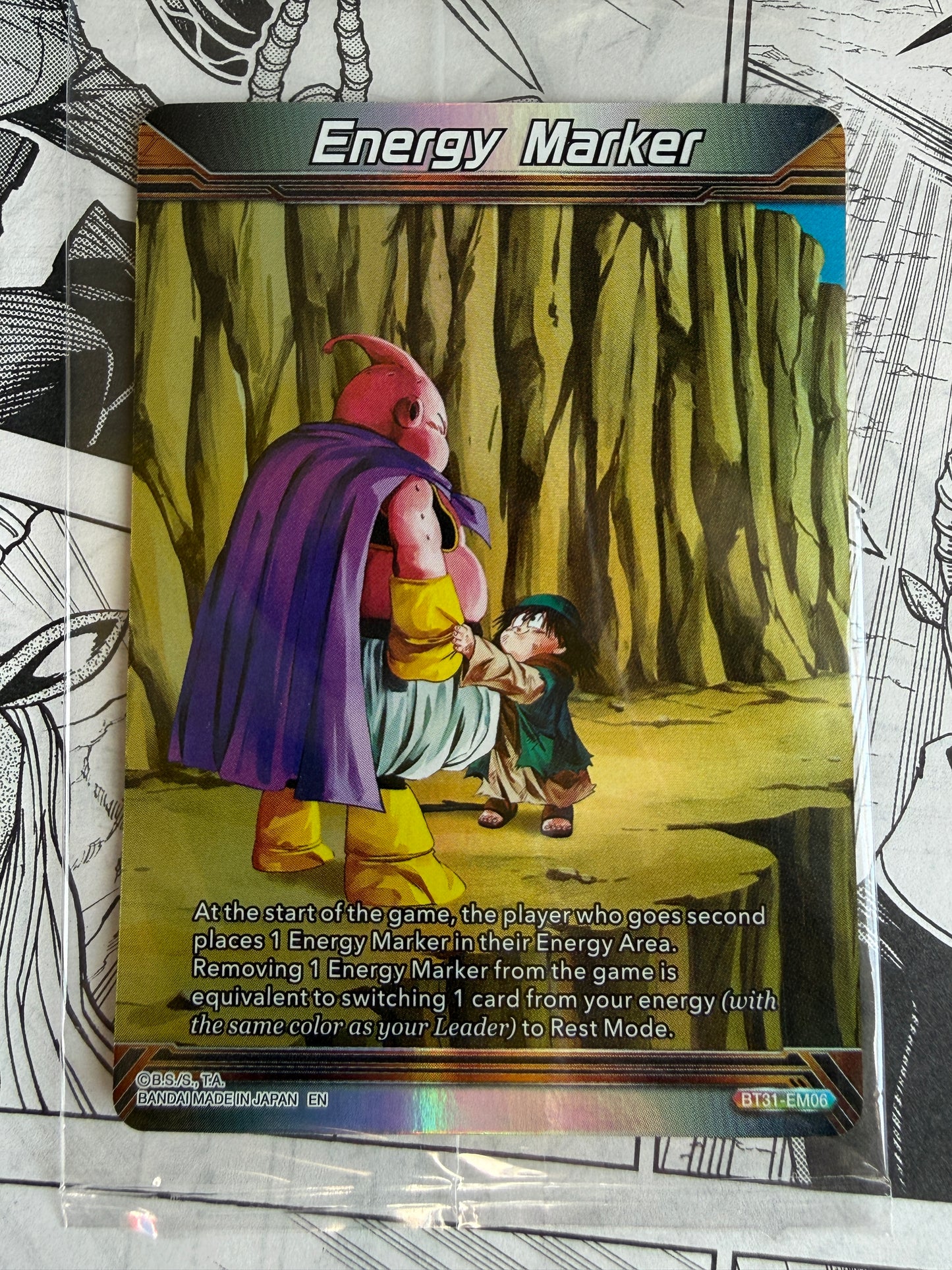Energy Marker BT31-EM06 Silver Dragon Ball Impact Beyond Dimensions
