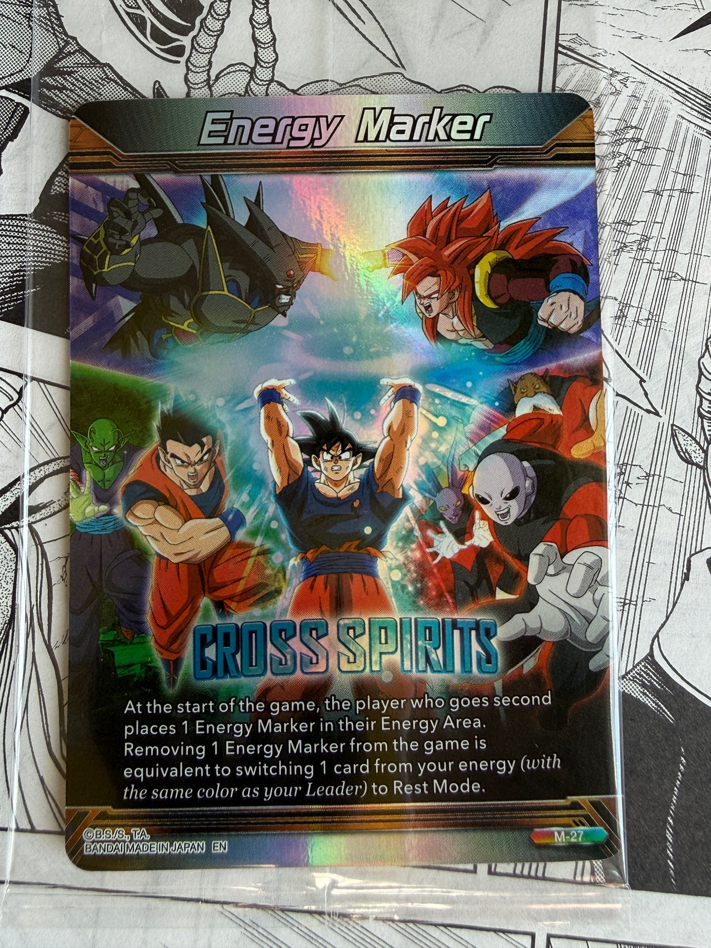 Energy Marker M-27 Cross Spirits Fearsome Rivals Silver