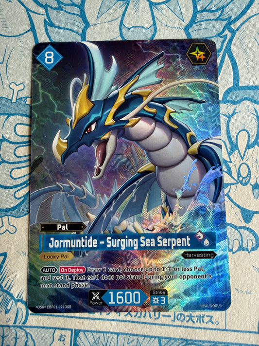 Jormuntide – Surging Sea Serpent #EBP01-027OSR PalWorld Dawn of Palpagos