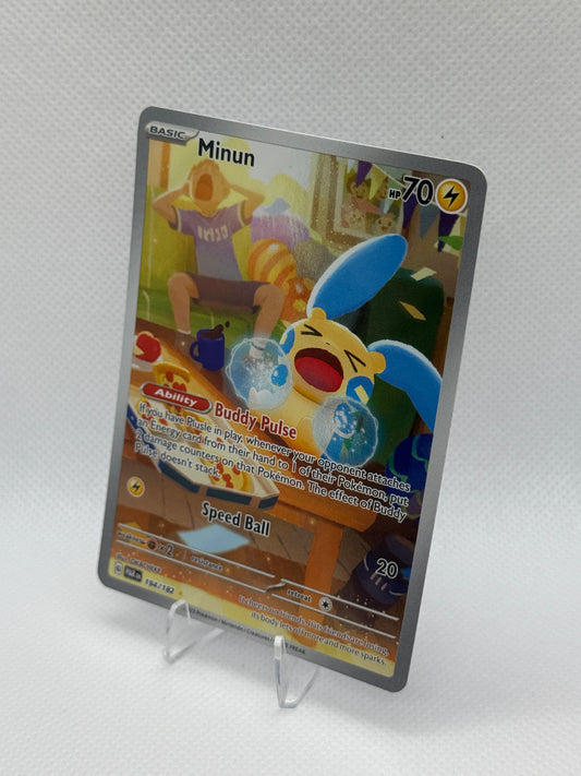 Pokemon Paradox Rift English Card | PAR | Minun #194