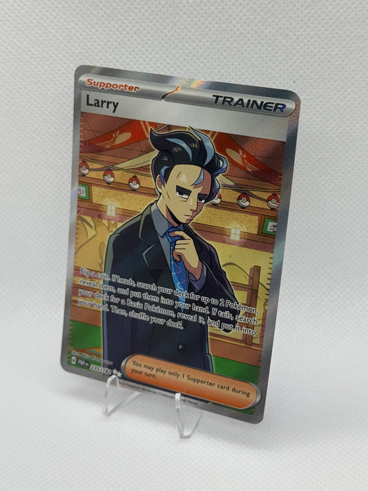 Pokemon Paradox Rift English Card | PAR | Larry Trainer #235