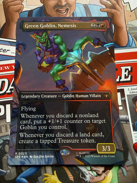 Green Goblin, Nemesis (FOIL) | 0023 | MARVEL'S SPIDER-MAN ETERNAL | Magic the Gathering Single Card
