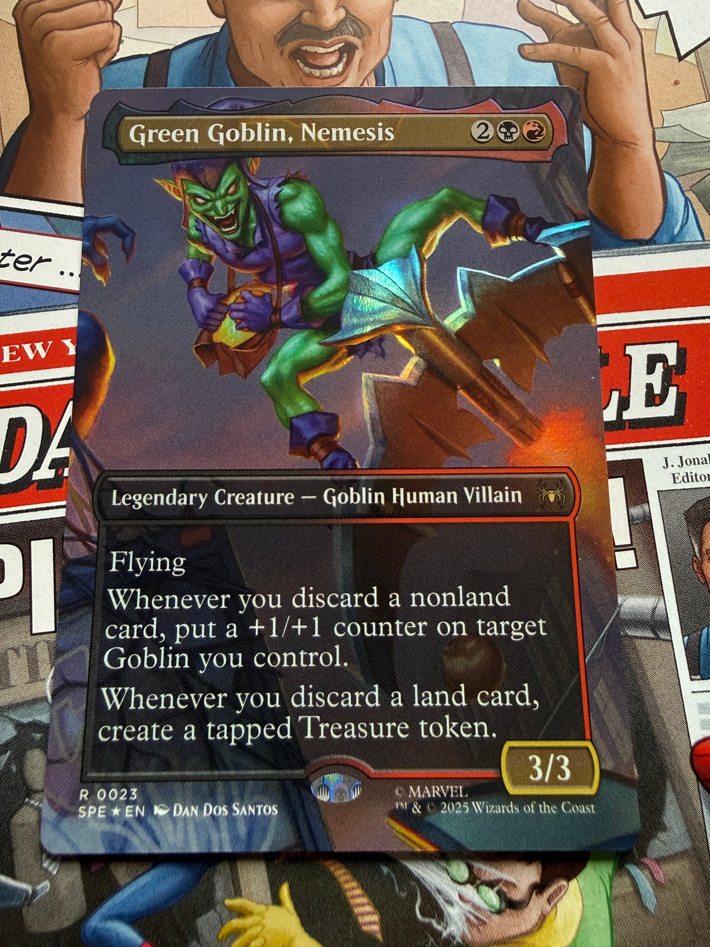 Green Goblin, Nemesis (FOIL) | 0023 | MARVEL'S SPIDER-MAN ETERNAL | Magic the Gathering Single Card
