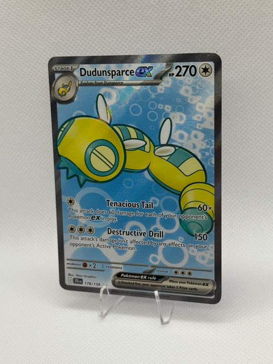 Pokemon Journey Together English Card | JTG | Dudunsparce Ex #178