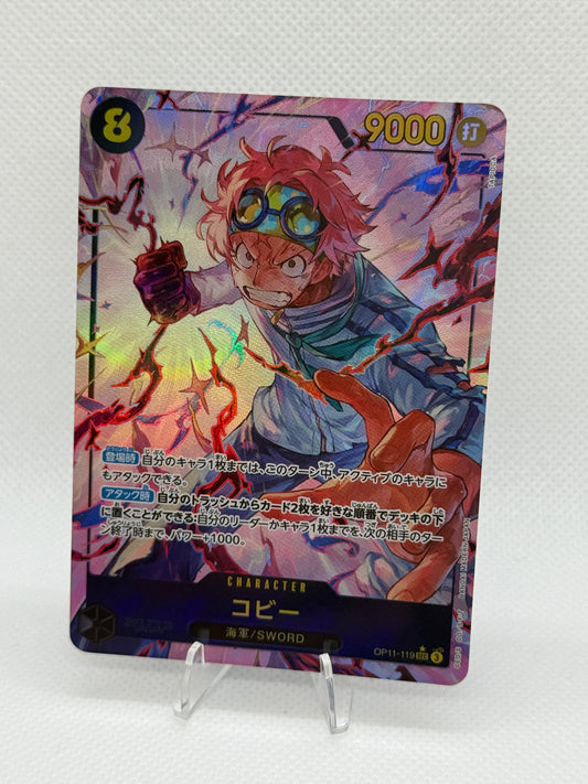 One Piece | Japanese | A Fist of Divine Speed | Koby | SEC Alternative Art | OP11 - 119