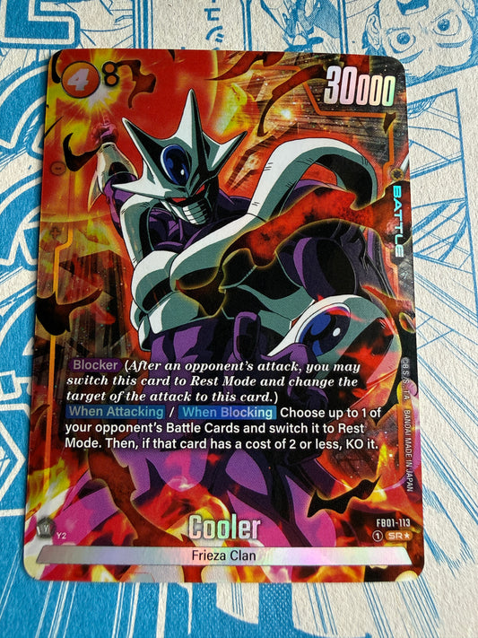 Cooler [Alternate Art] SR* FB01-113 Dragon Ball Fusion World Awakened Pulse
