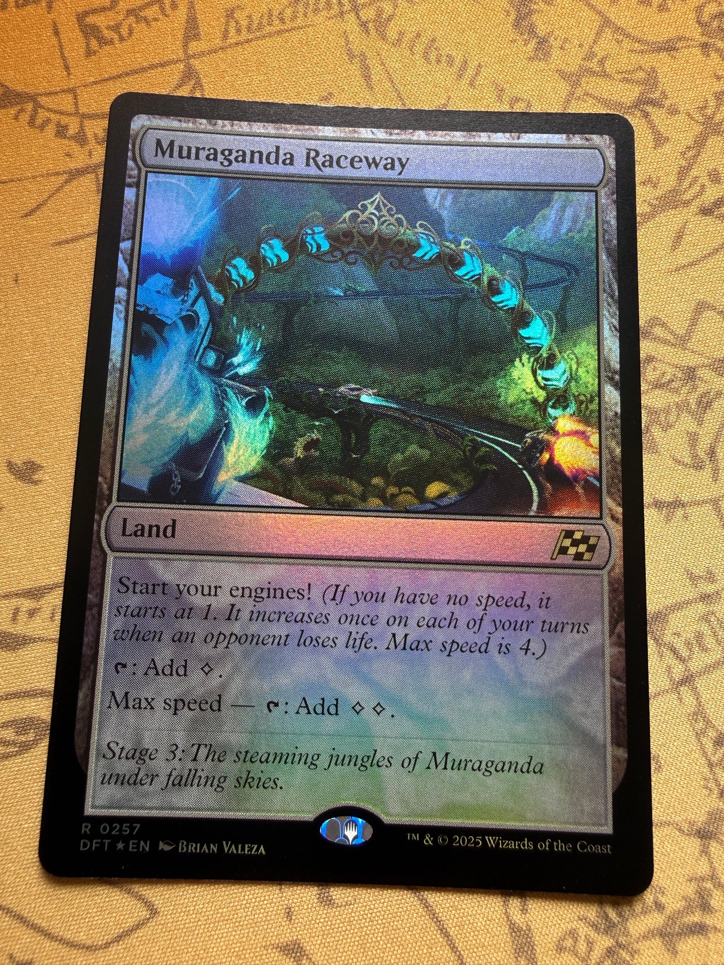 Muraganda Raceway [Foil] #257 | Magic the Gathering | Aetherdrift