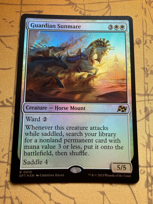 Guardian Sunmare [Foil] #15 | Magic the Gathering | Aetherdrift