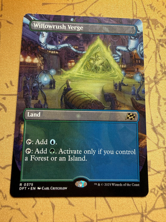 Willowrush Verge #375 | Magic the Gathering | Aetherdrift