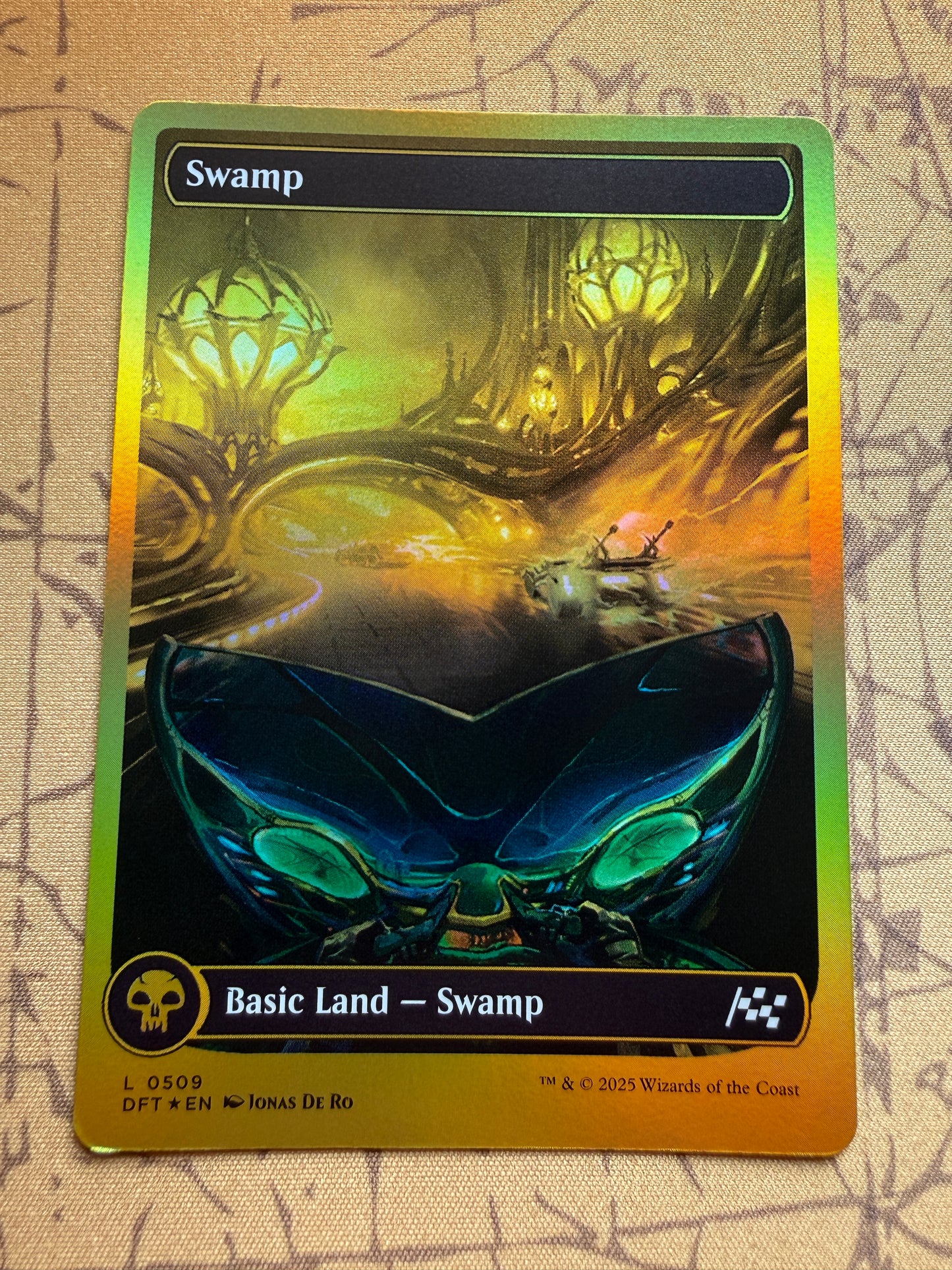 Swamp [First Place Foil] #509 | Magic the Gathering | Aetherdrift