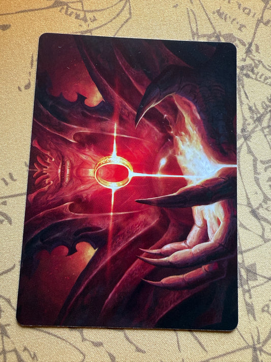 Sol Ring Art Card Art Series 76 | Magic | Lord Of The Rings