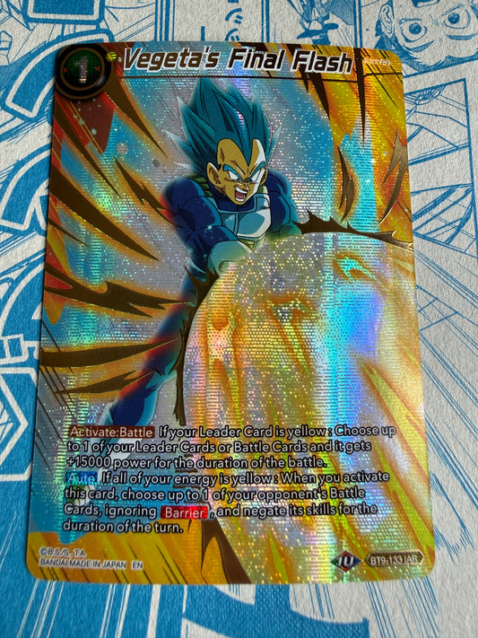 Vegeta's Final Flash (Theme Selection Alt Art) | BT9-133 IAR | Dragon Ball Super Card Game