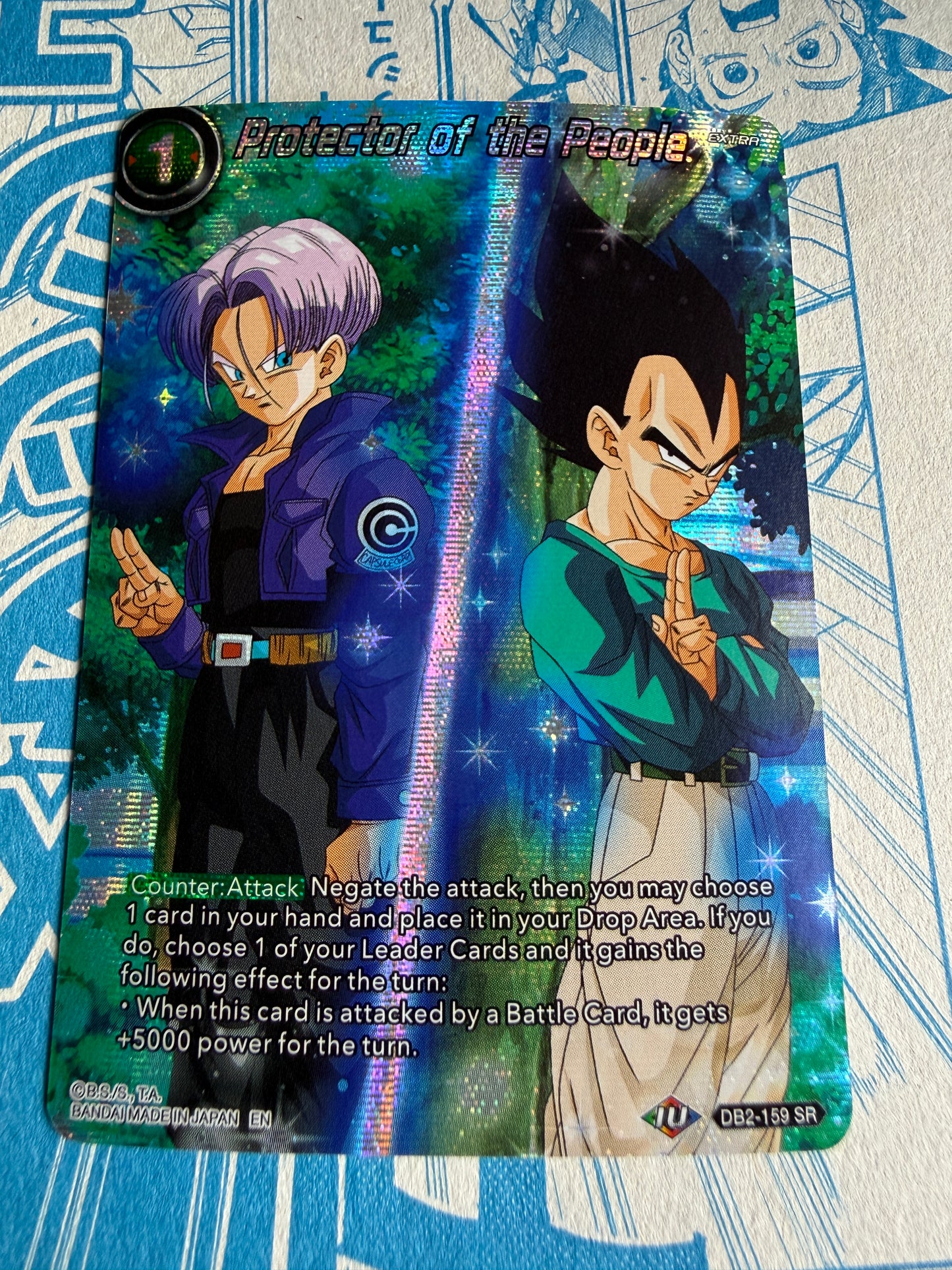 Protector of the People | Super Rare DB2-159 SR | Dragon Ball Super Card Game