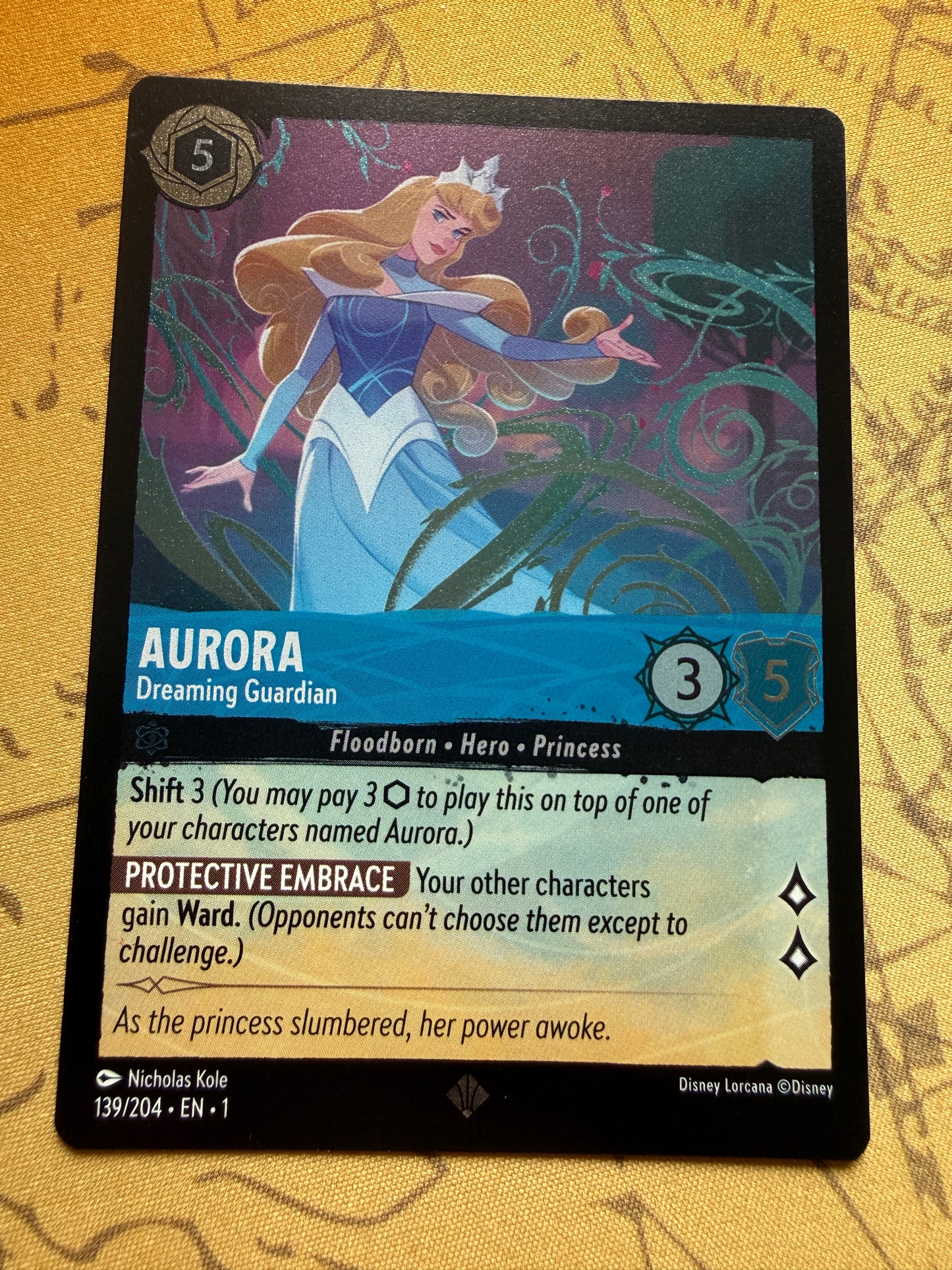 Aurora - Dreaming Guardian [Foil] #139 Lorcana First Chapter