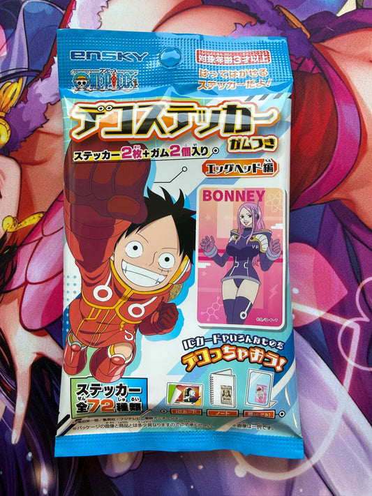 One Piece | Booster Pack Deco Sticker Gum Egghead Arc