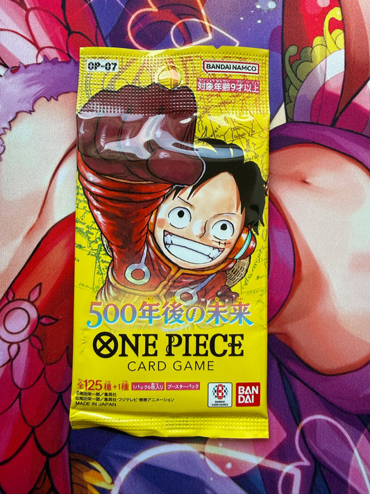 One Piece: 500 Years Into The Future [OP-07] Japanese Booster Pack