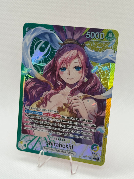 One Piece | English | A Fist of Divine Speed | Shirahoshi | Leader L Alternative Art | OP11 - 022