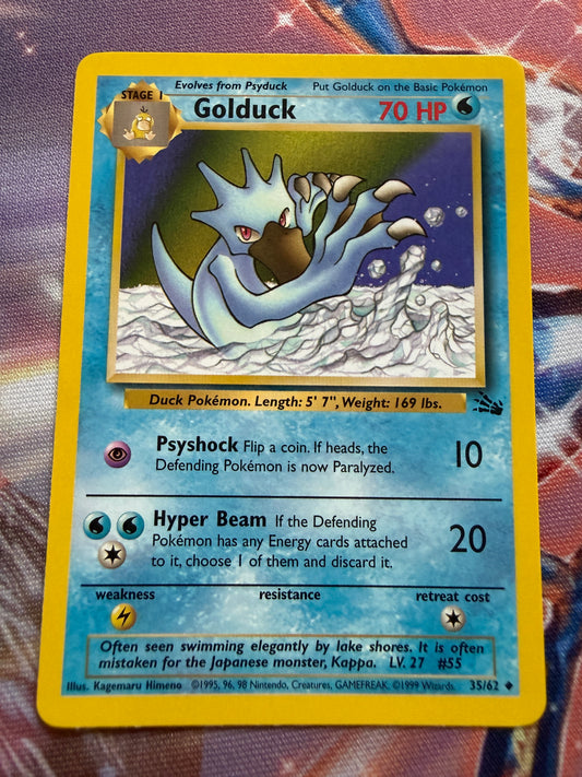 Golduck #35 | Pokemon | Fossil