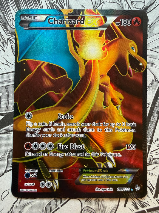 Charizard EX #100 Pokemon Flashfire XY