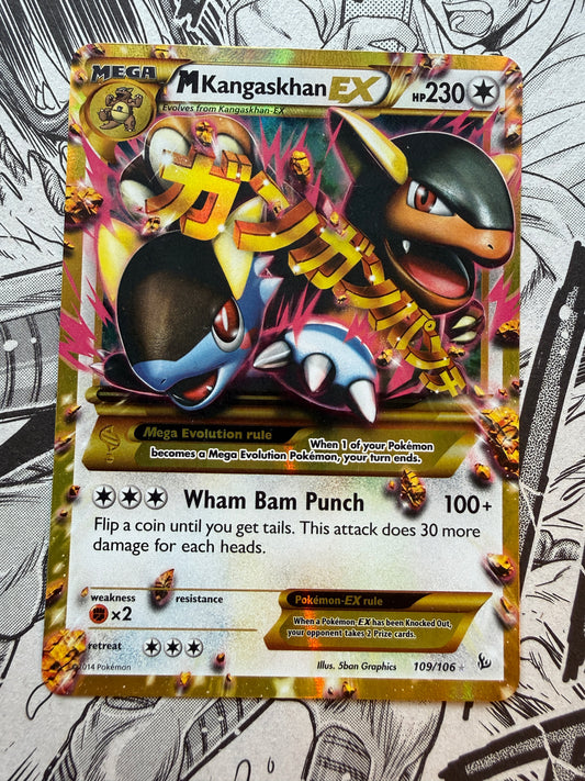 M Kangaskhan EX #109 Pokemon Flashfire XY