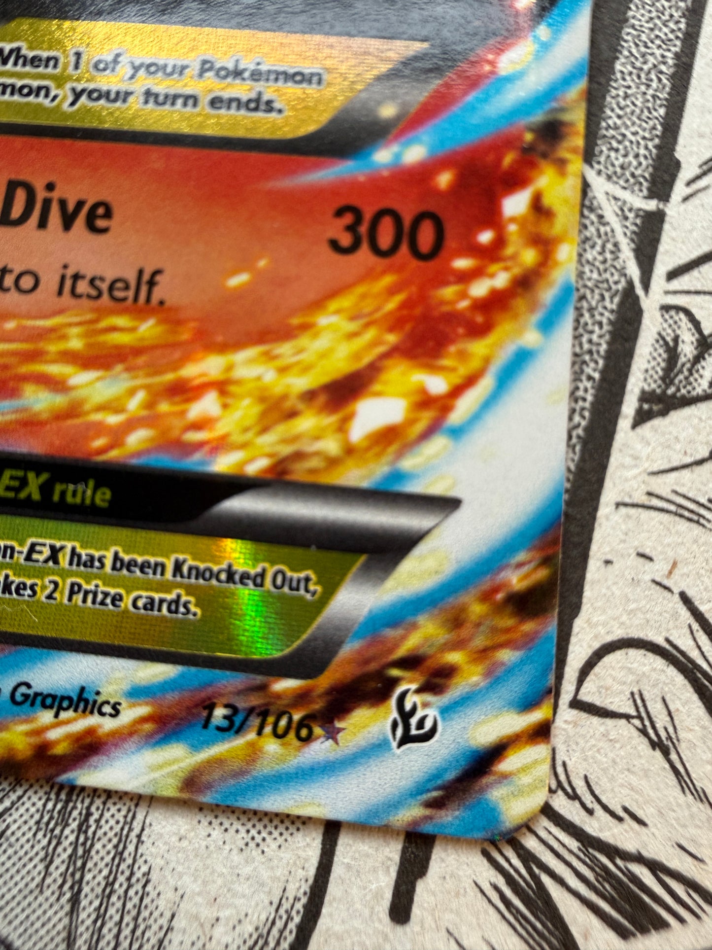 M Charizard EX #13 Pokemon Flashfire XY