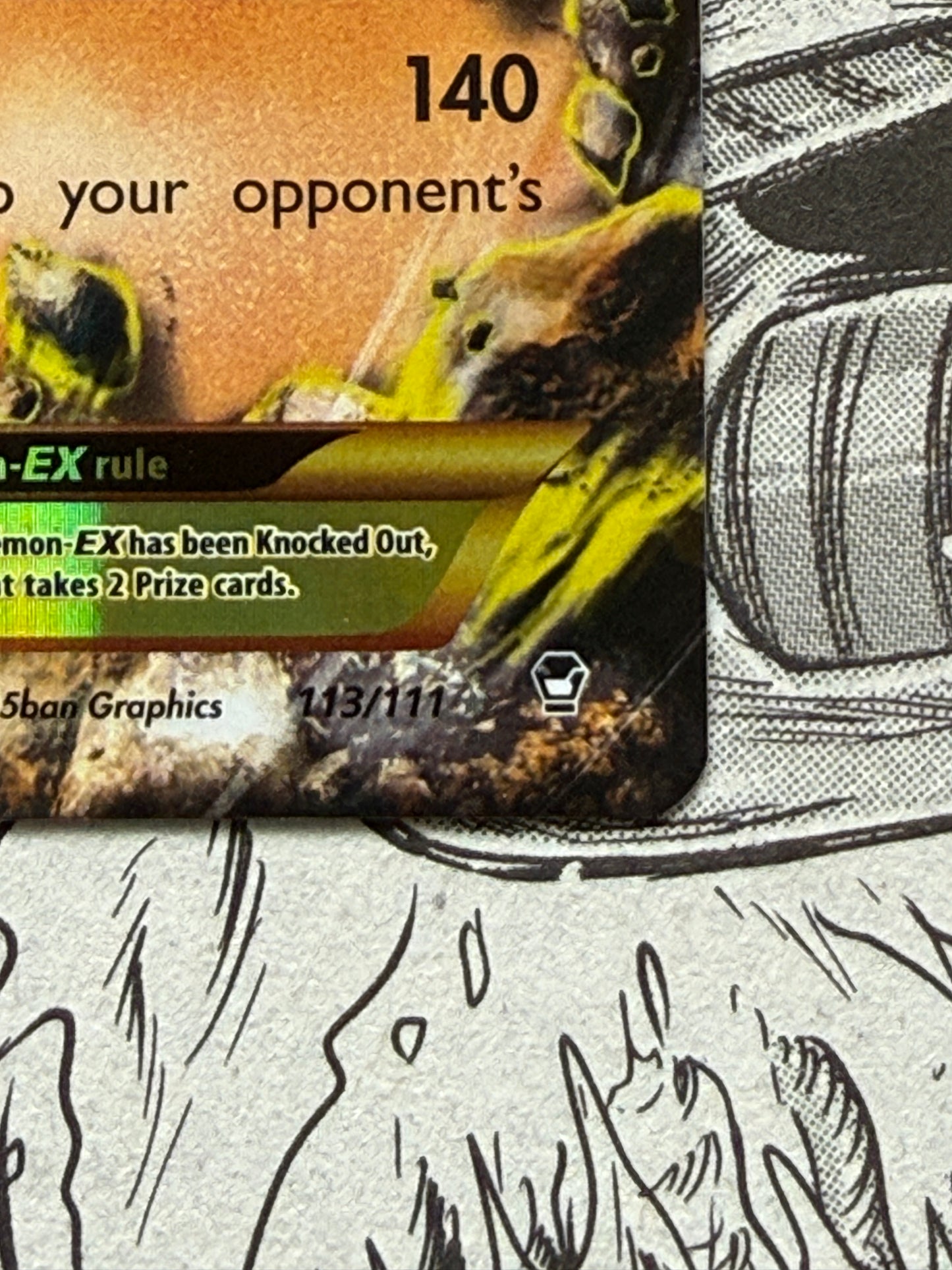 M Lucario EX #113 Pokemon Furious Fists XY