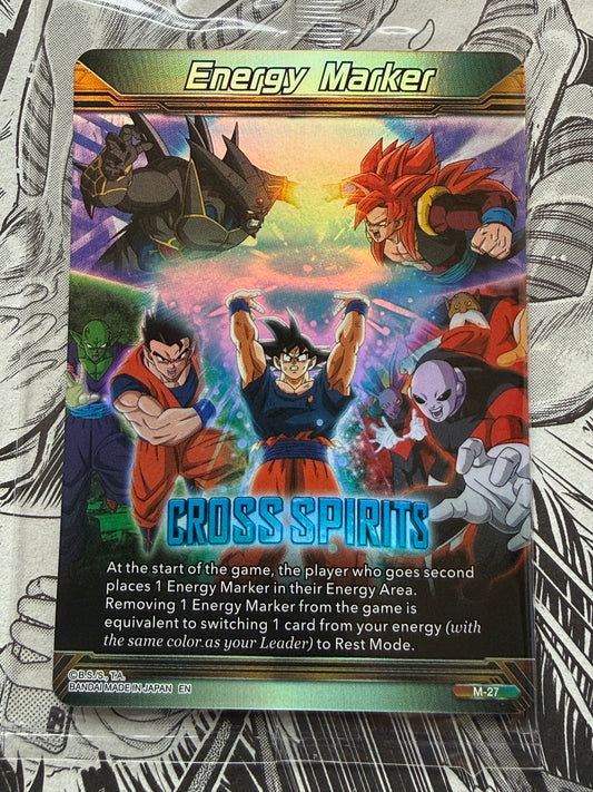 Dragon Ball Super TCG | Cross Spirits | M-27 | Sealed Energy Maker